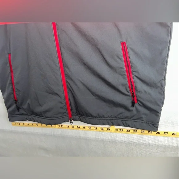 Nike San Francisco 49ers NFL On Field Apparel Men’s XXL Gray/Red Full Zip Fleece - Picture 7 of 10